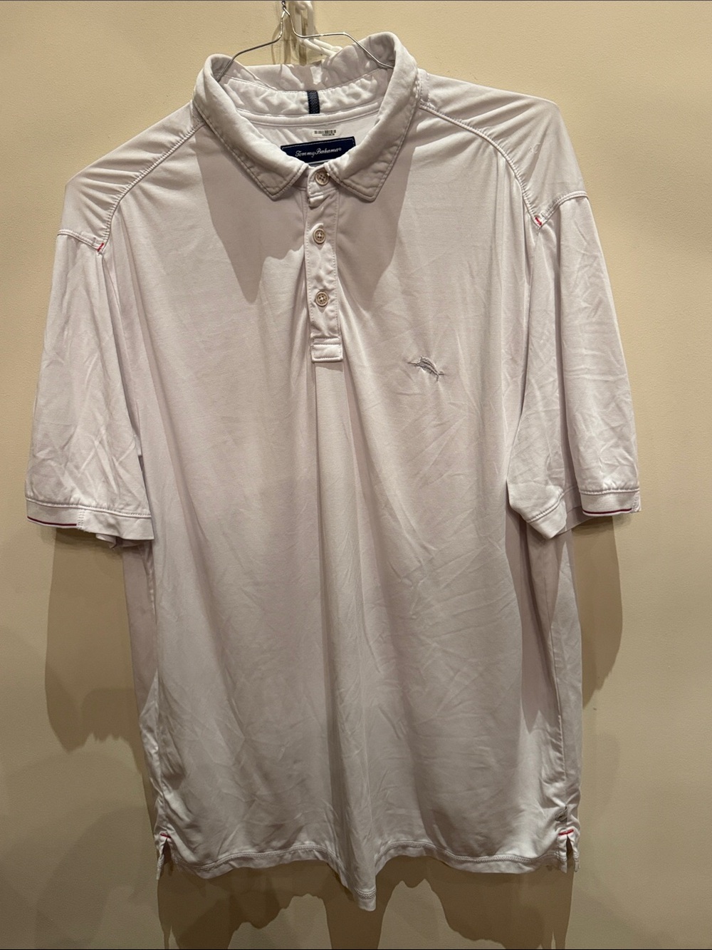 Tommy Bahama Men's Polo Shirt - Pale Pink